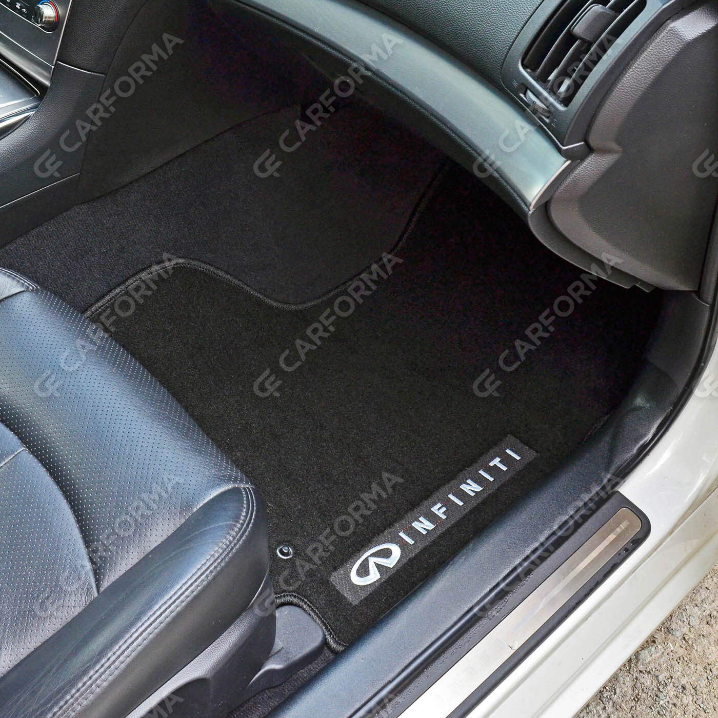 Ворсовые коврики на Infiniti G IV Седан 2006&nbsp;-&nbsp;2014 в Чите