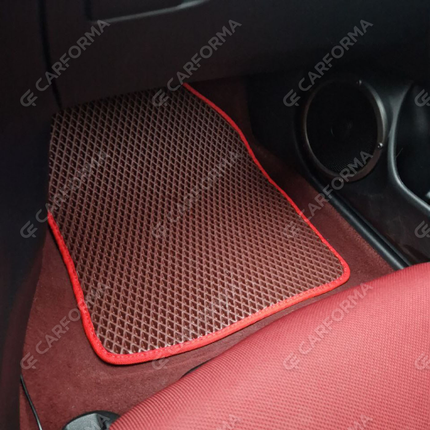 Ворсовые коврики на Honda Civic VIII 3d 2006&nbsp;-&nbsp;2011 в Чите