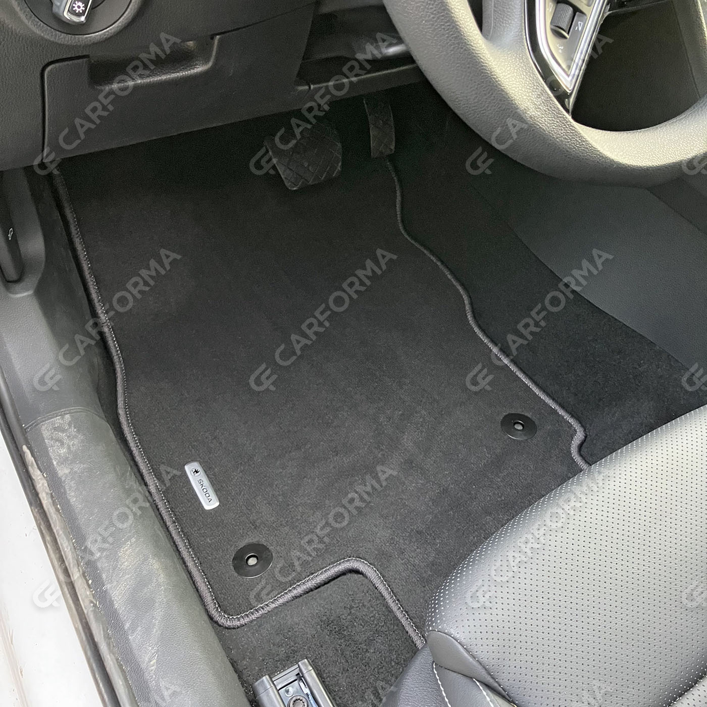 Ворсовые коврики на Skoda Superb III 2015&nbsp;-&nbsp;2026 в Чите
