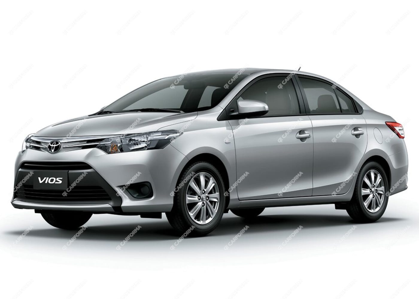 Ворсовые коврики на Toyota Vios 2013 - 2025