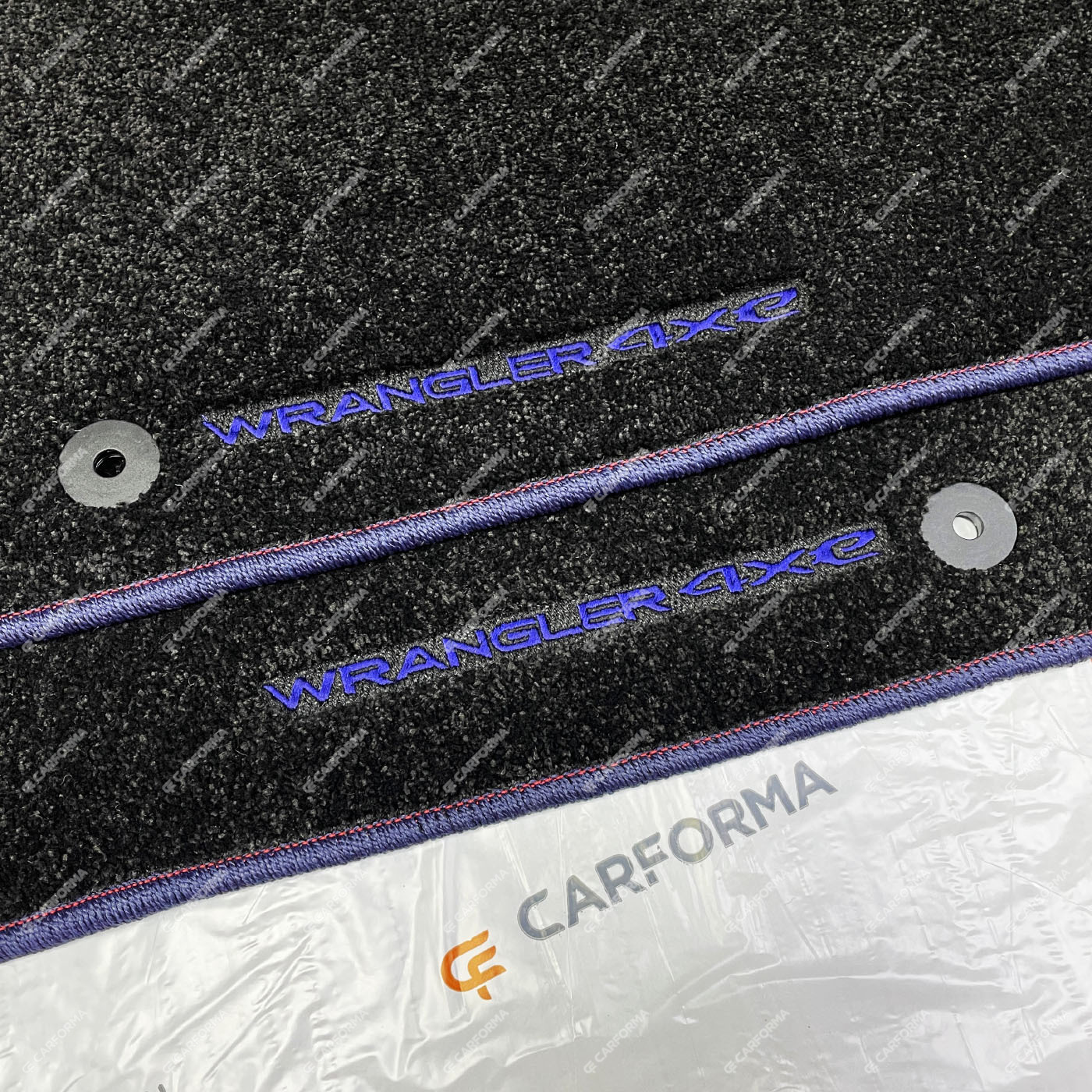 Ворсовые коврики на Jeep Wrangler (JL) 2017&nbsp;-&nbsp;2025 в Чите