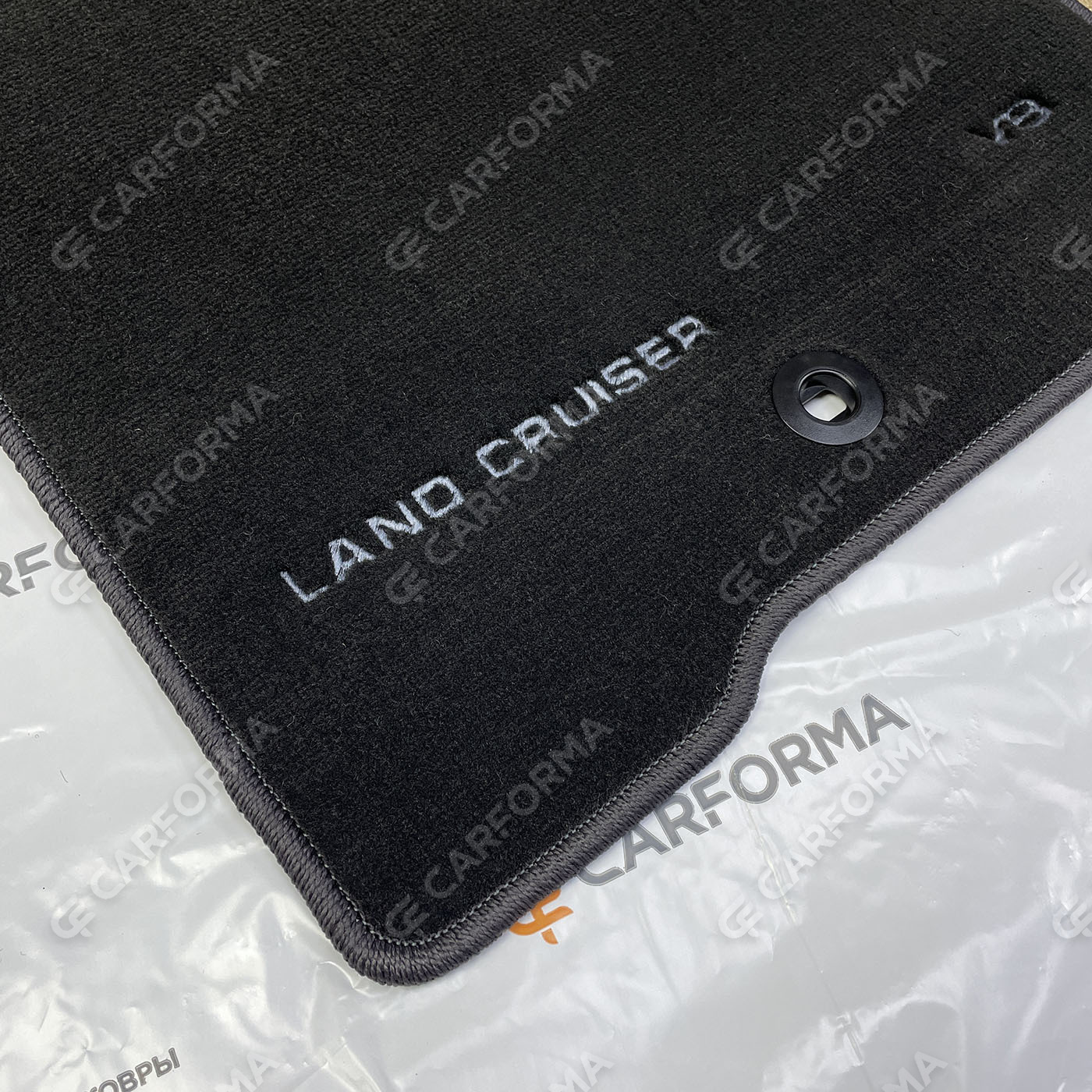 Ворсовые коврики на Toyota Land Cruiser Prado 250 2023&nbsp;-&nbsp;2026 в Чите