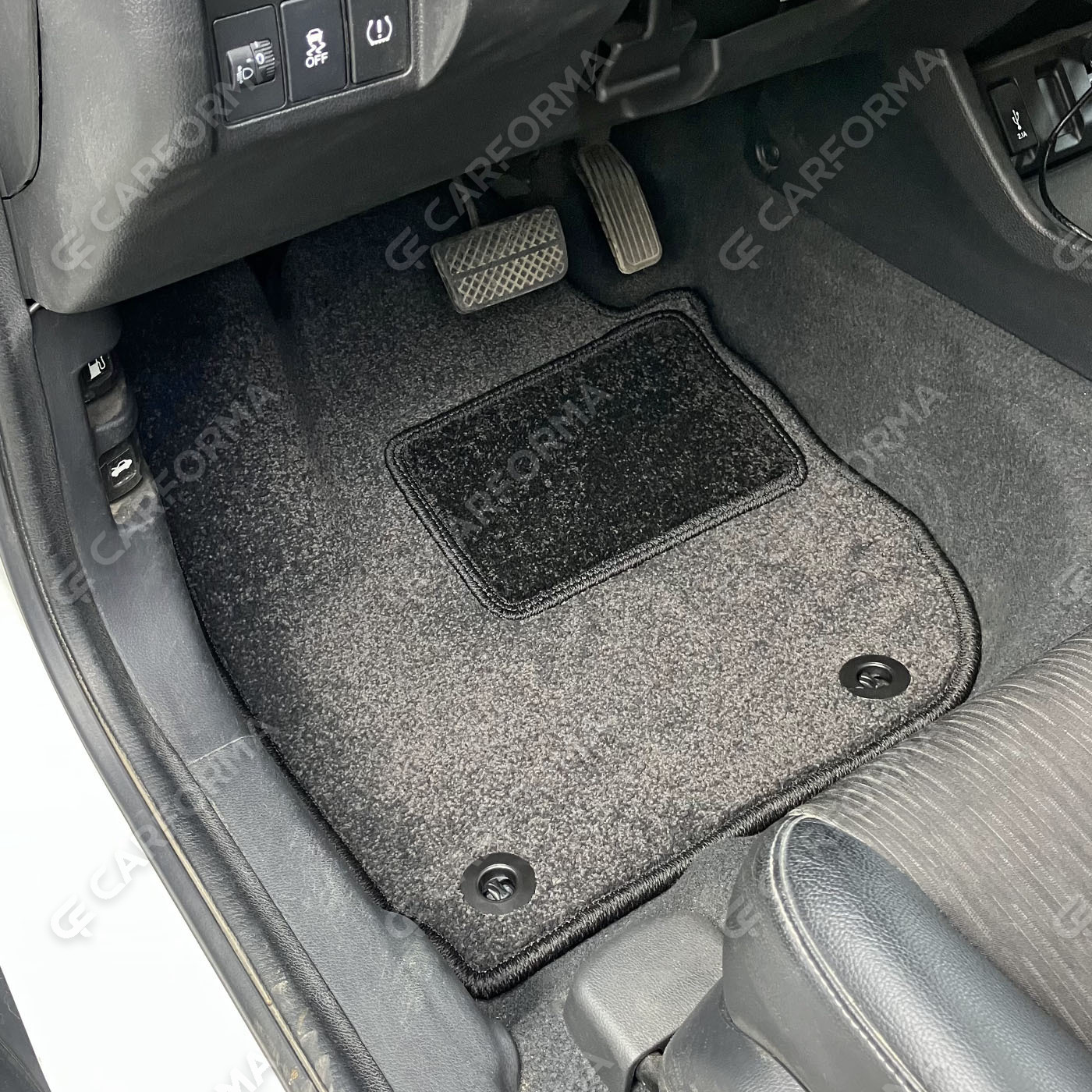 Ворсовые коврики на Honda XR-V I 2014&nbsp;-&nbsp;2022 в Чите