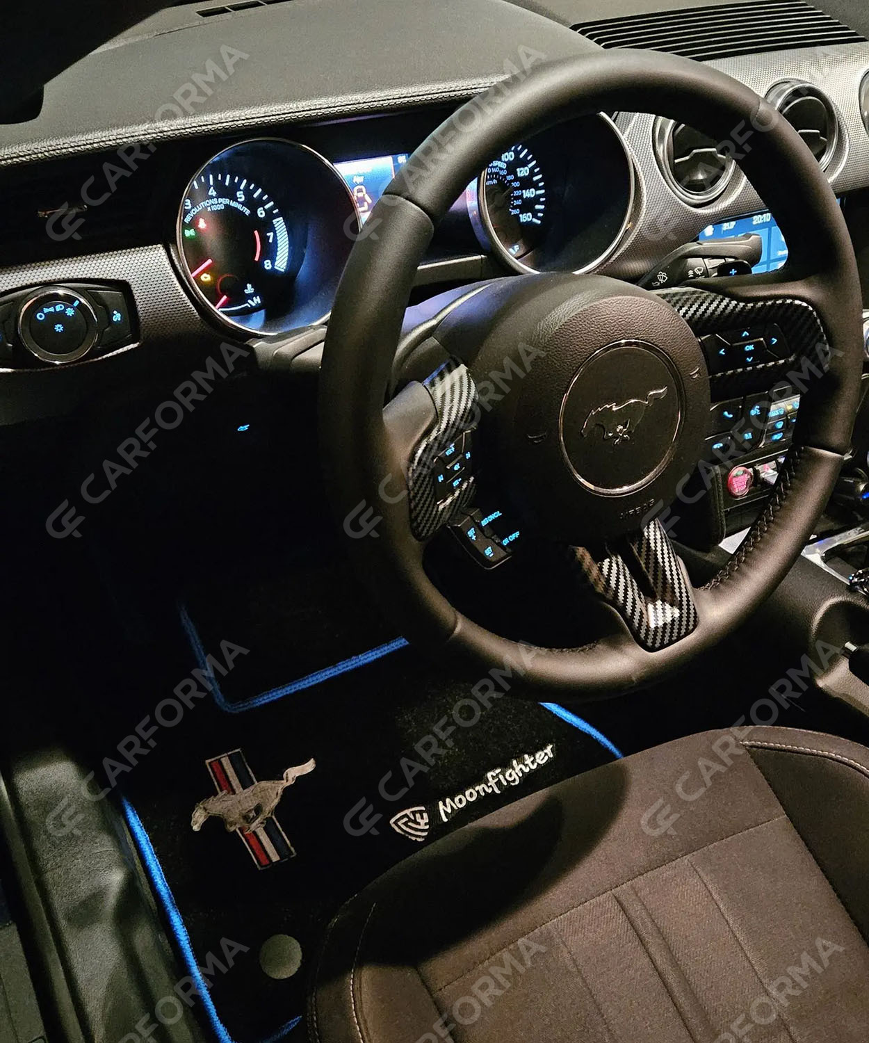 EVA коврики на Ford Mustang VI 2013&nbsp;-&nbsp;2023 в Чите