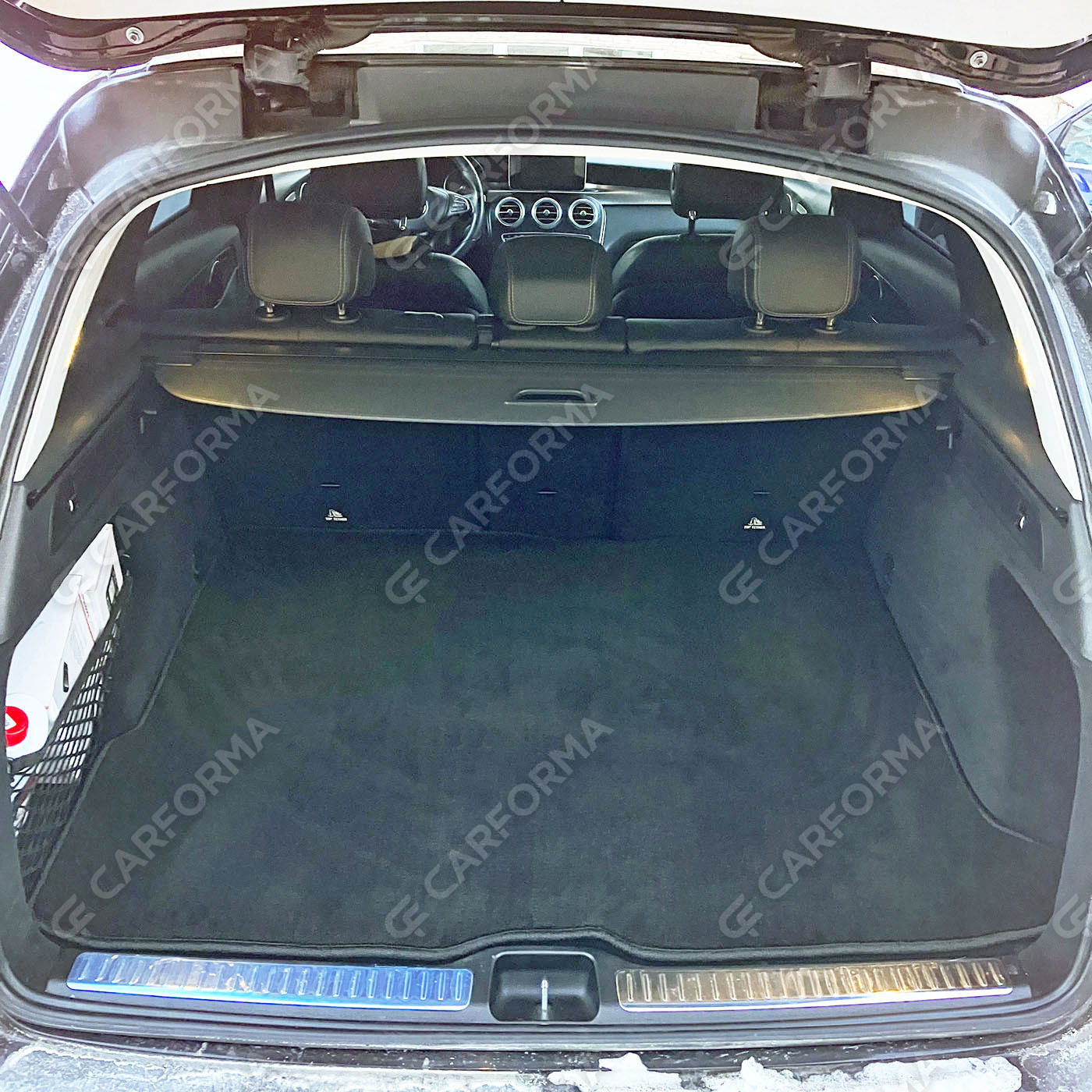 Ворсовые коврики на Mercedes GLC (X253) 2015&nbsp;-&nbsp;2023 в Чите