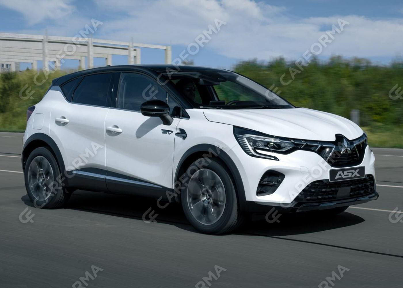 Ворсовые коврики на Mitsubishi ASX II 2023&nbsp;-&nbsp;2026 в Чите