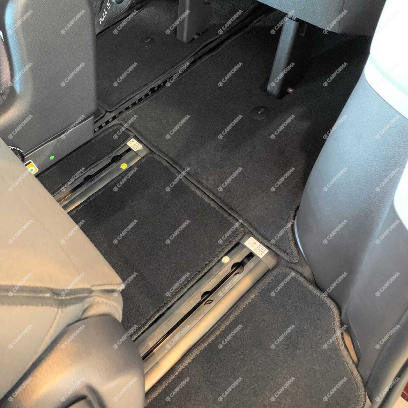 Ворсовые коврики на KIA Carnival IV 8 мест 2020&nbsp;-&nbsp;2025 в Чите