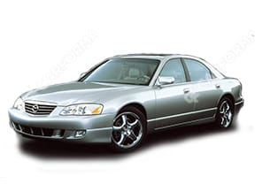 Ворсовые коврики на Mazda Xedos 9 1993 - 2003