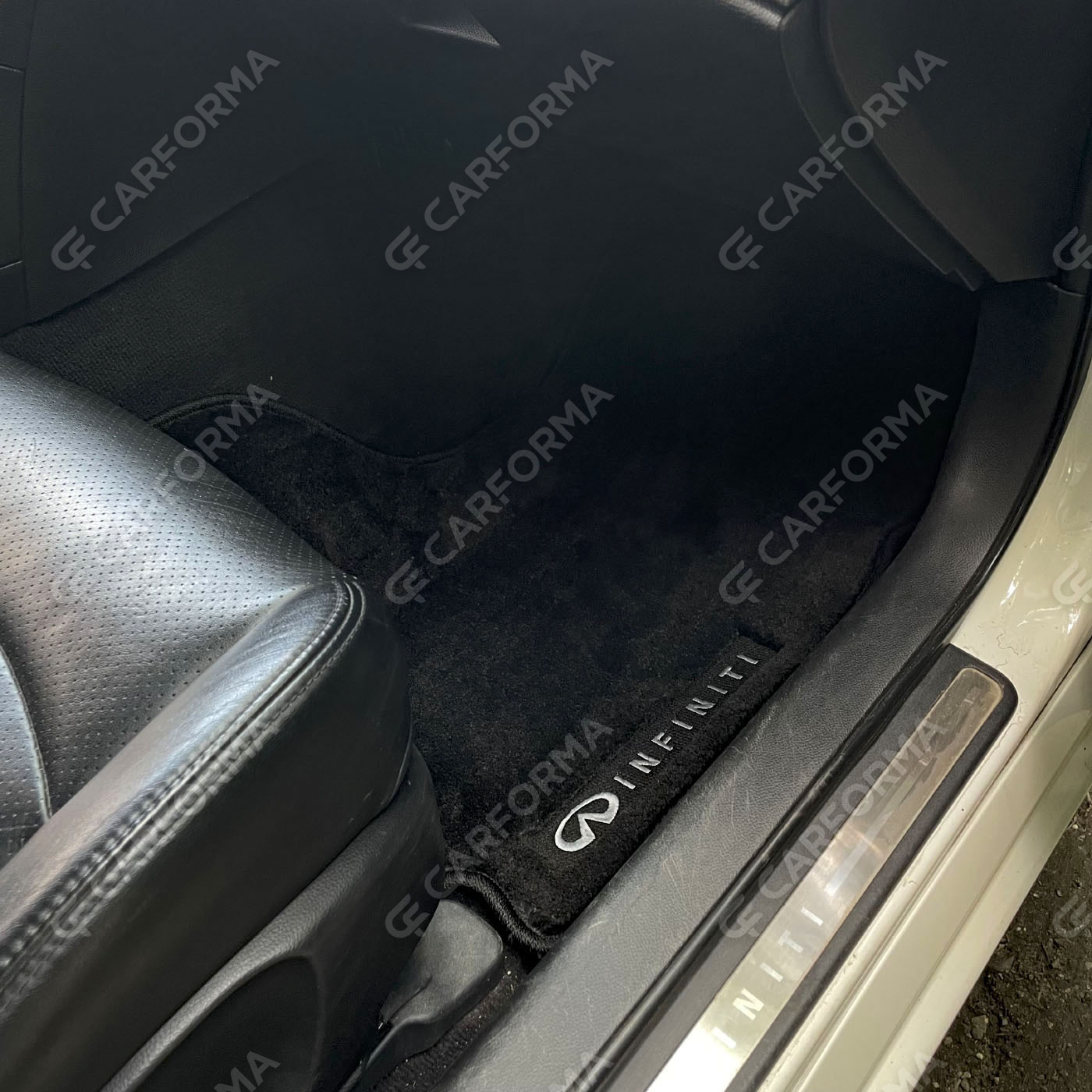 Ворсовые коврики на Infiniti G IV Седан 2006&nbsp;-&nbsp;2014 в Чите