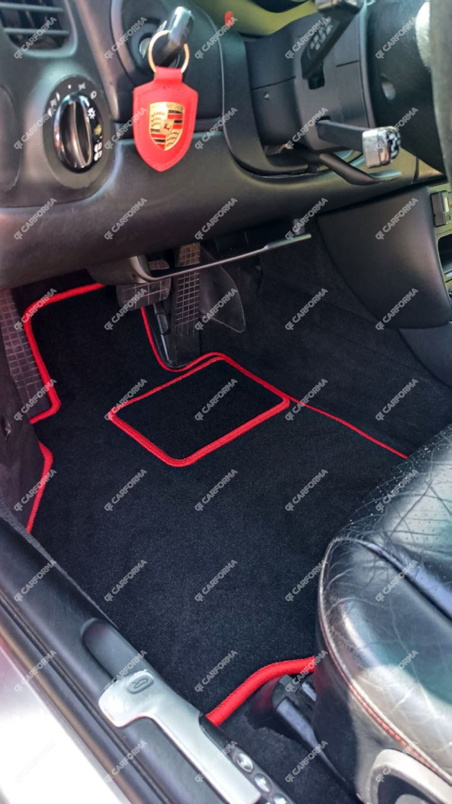 Ворсовые коврики на Porsche 911 (996) 1997&nbsp;-&nbsp;2005 в Чите