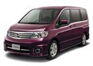 Ворсовые коврики на Nissan Serena (C25) 2005 - 2010 в Чите