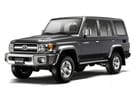 Ворсовые коврики на Toyota Land Cruiser 70 2006 - 2025 в Чите