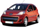 Ворсовые коврики на Peugeot 107 2005 - 2015 в Чите