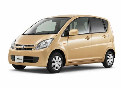 Ворсовые коврики на Daihatsu Move VI 2006&nbsp;-&nbsp;2010 в Чите