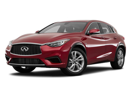 Ворсовые коврики на Infiniti QX30 2015 - 2019 в Чите