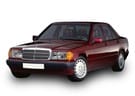 Ворсовые коврики на Mercedes 190 (W201) 1982 - 1993 в Чите