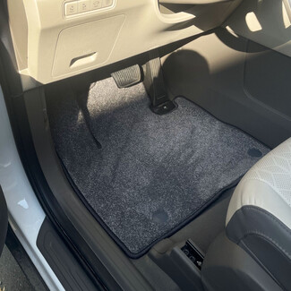 Ворсовые коврики на KIA Carnival IV 8 мест 2020 - 2025 в Чите Ворсовые коврики на KIA Carnival IV 8 мест 2020 - 2025 в Чите