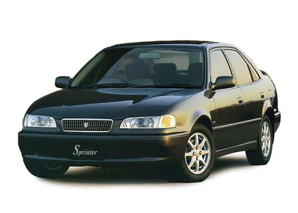 Ворсовые коврики на Toyota Sprinter (E11) 1995 - 2000 в Чите