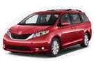Ворсовые коврики на Toyota Sienna III 2010 - 2020 в Чите
