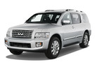 Ворсовые коврики на Infiniti QX56 I 2004 - 2010 в Чите