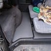 Ворсовые коврики на Mitsubishi Delica 3 1986 - 1999 в Чите