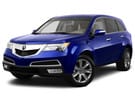 Ворсовые коврики на Acura MDX II 2006 - 2013 в Чите