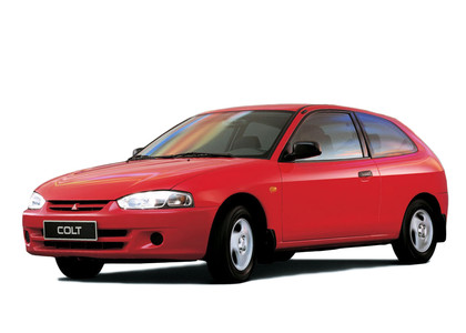 Ворсовые коврики на Mitsubishi Colt V 1996 - 2003 в Чите