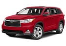 Ворсовые коврики на Toyota Highlander III 2013 - 2020 в Чите