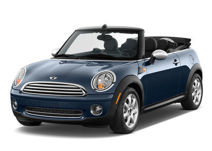Ворсовые коврики на Mini Cooper Cabrio (R57) 2008 - 2015 в Чите