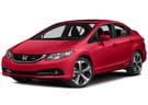 Ворсовые коврики на Honda Civic IX 4d 2012 - 2015 в Чите