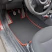 Ворсовые коврики на Mini Cooper Hatch (R56) 2006 - 2014 в Чите