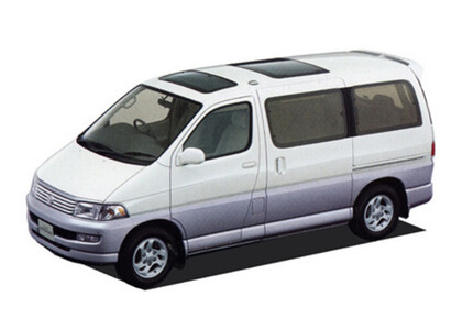 EVA коврики на Toyota Hiace Regius (xH10) 1997 - 2002 в Чите