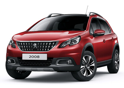 Ворсовые коврики на Peugeot 2008 2013 - 2020 в Чите