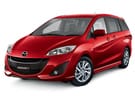 Ворсовые коврики на Mazda Premacy III 2010 - 2018 в Чите