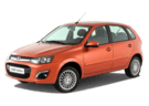 Ворсовые коврики на Lada (ВАЗ) Kalina 2004 - 2018 в Чите