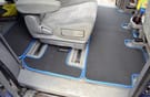 Ворсовые коврики на Mazda MPV II 1999 - 2006 в Чите