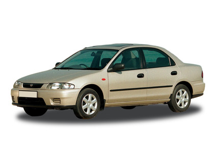 Ворсовые коврики на Mazda 323 1994 - 2000 в Чите