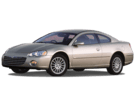 Ворсовые коврики на Chrysler Sebring II Coupe 2000 - 2006 в Чите