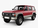 Коврики на Nissan Patrol (Y60) 1987 - 1997 в Чите