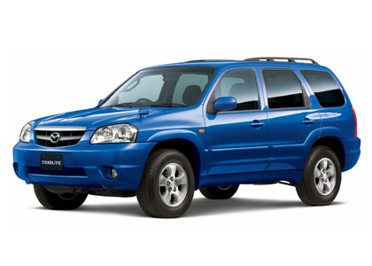 Ворсовые коврики на Mazda Tribute 2000 - 2007 в Чите