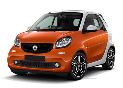 Ворсовые коврики на Smart Fortwo (C453) 2014 - 2025 в Чите