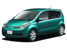 Ворсовые коврики на Nissan Note (E11) 2005 - 2013 в Чите