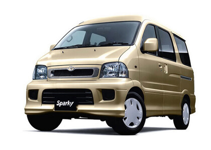 EVA коврики на Toyota Sparky 2000 - 2003 в Чите