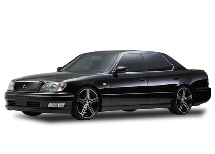 Ворсовые коврики на Lexus LS II 1994 - 2000 в Чите