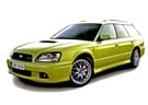 Ворсовые коврики на Subaru Legacy III 1998 - 2003 в Чите