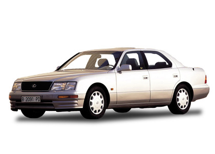 Ворсовые коврики на Lexus LS II 1994 - 2000 в Чите