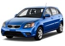 Ворсовые коврики на KIA Rio II 2005 - 2011 в Чите