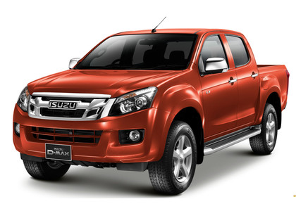 Ворсовые коврики на Isuzu D-max II 2011 - 2021 в Чите