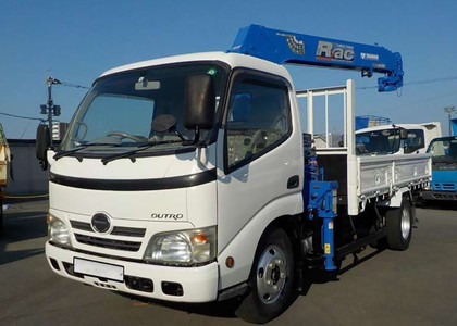 Ворсовые коврики на Hino 300 I узкая кабина 1999 - 2015 в Чите