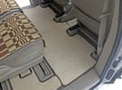 Ворсовые коврики на Mazda MPV II 1999 - 2006 в Чите